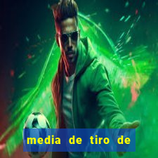 media de tiro de meta por jogo